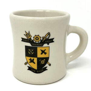 Victor Diner Coffee Tea Mug Fleet Training Group San Diego Military Navy 8oz